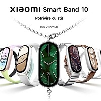 Xiaomi Smart Band 10 – Brățara care transformă mișcarea într-un obicei monitorizat