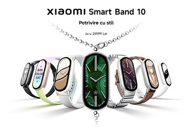 Xiaomi Smart Band 10 – Brățara care transformă mișcarea într-un obicei monitorizat