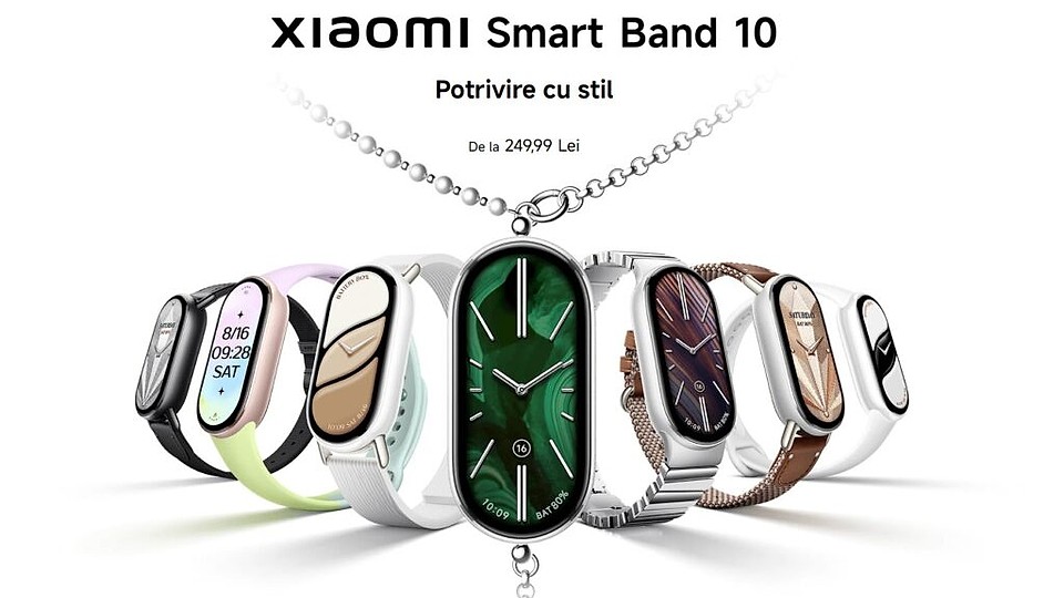 Xiaomi Smart Band 10 – Brățara care transformă mișcarea într-un obicei monitorizat