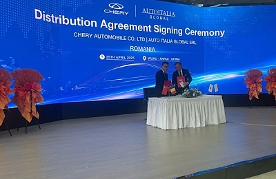 Corespondență Shanghai 2025: Auto Italia devine distribuitor oficial Chery în România / Galerie foto / Video crash-test