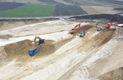 Drumul Expres dintre Autostrada Transilvania și Tureni se află în faza de decopertare teren