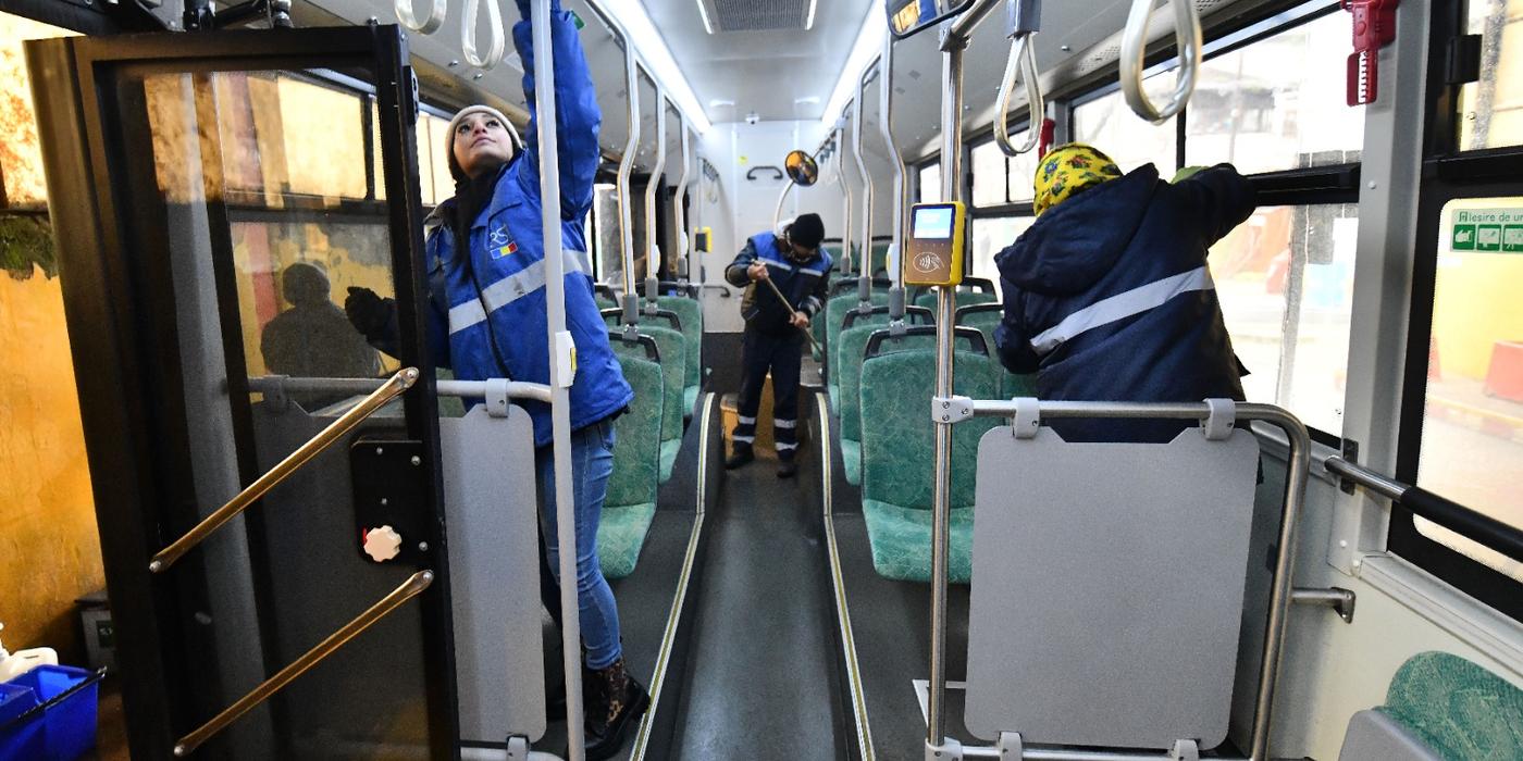 CT BUS reia igienizarea la capetele de linie