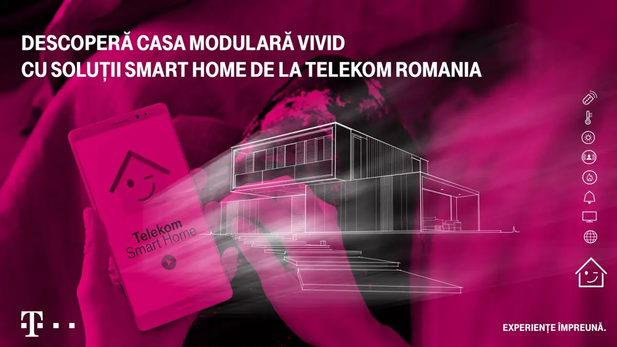 Descoperă casa modulară Vivid cu soluţii Smart Home de la Telekom