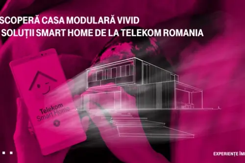 Descoperă casa modulară Vivid cu soluţii Smart Home de la Telekom