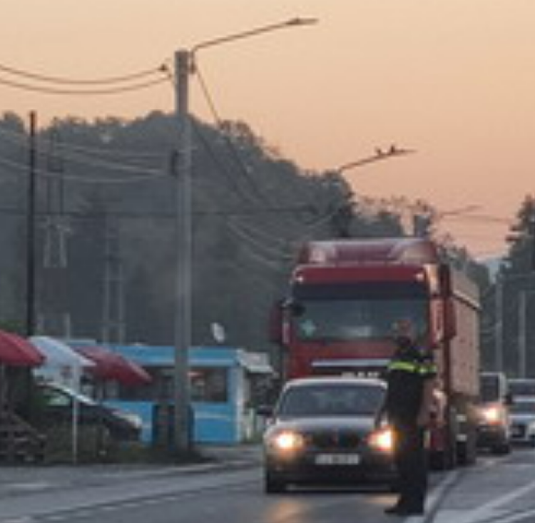 Tragedie, în această dimineață, la ieșirea din Gherla, pe strada Clujului