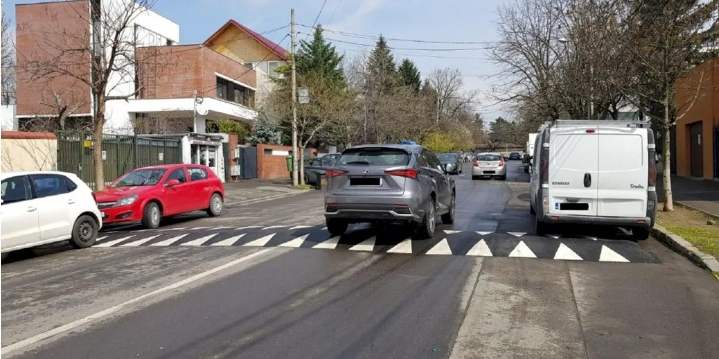 În luna mai, zeci de limitatoare de viteză din mixtură asfaltică au fost amenajate în Sectorul 1