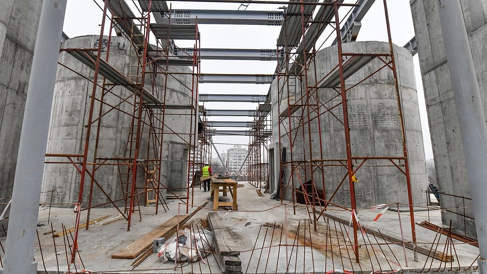Stadiul lucrărilor la Centrul Cultural Favorit din Sectorul 6: Finalizare estimată în 2026