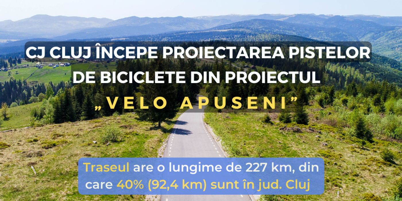 Ieri a fost semnat contractul de proiectare pentru „Velo Apuseni”