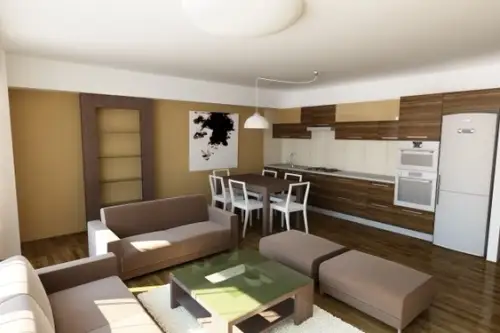 Reamenajarea bucatariei si a livingului intr-un apartament din Bucuresti