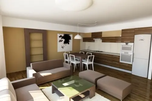 Reamenajarea bucatariei si a livingului intr-un apartament din Bucuresti