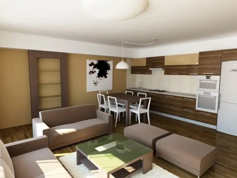 Reamenajarea bucatariei si a livingului intr-un apartament din Bucuresti