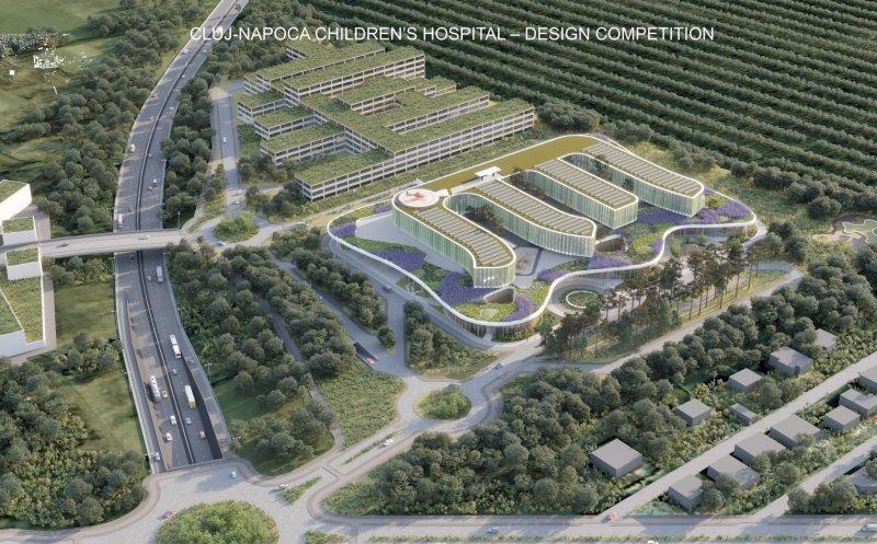 Lucrările la viitorul Spital Pediatric Monobloc din Cluj-Napoca ar putea să înceapă în următoarele luni