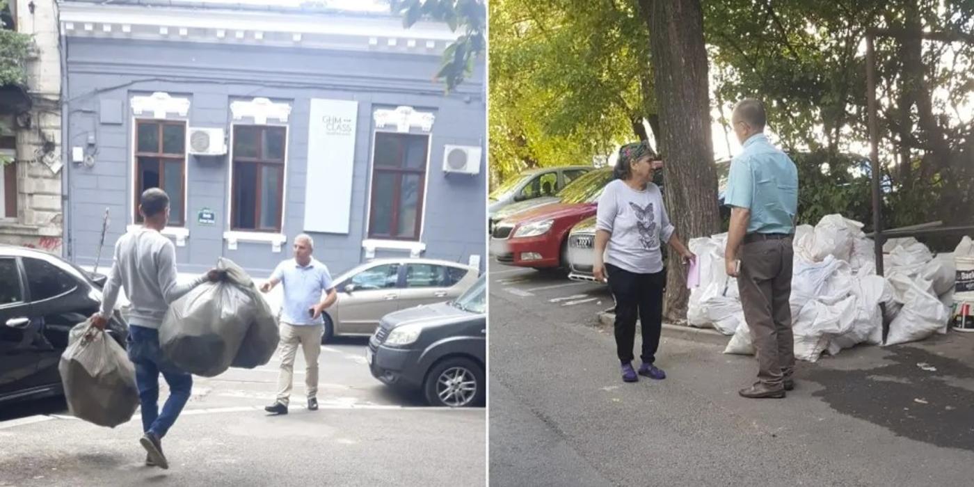 26 de amenzi pentru depozitarea gunoiului pe domeniul public au fost date în această săptămână de Poliția Locală Sector 2