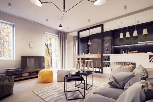 Amenajare de locuinta un mix de retro si modern