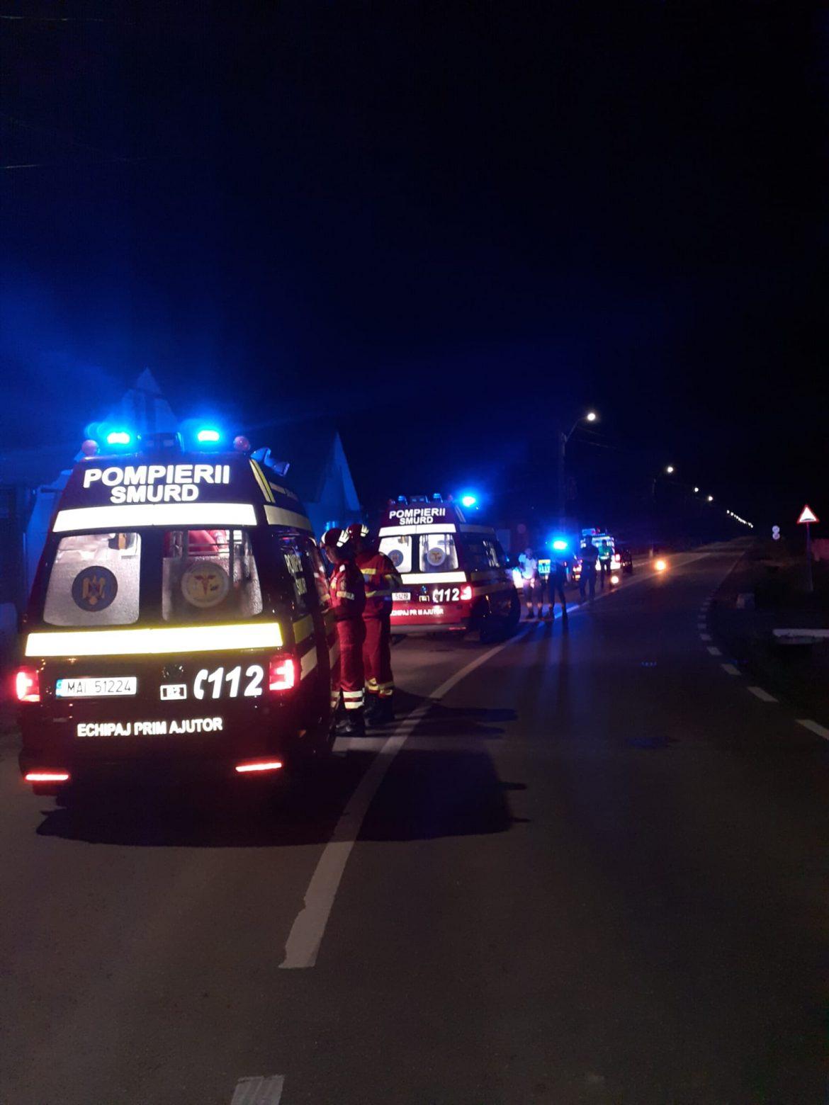 Un accident rutier a avut loc seara trecută, în localitatea Mica