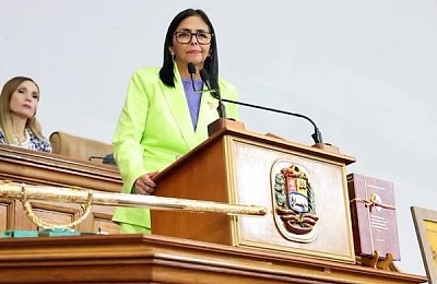 Delcy Rodriguez, mesaj pentru Maria Corina Machado: Să rămână toţi cei care iubesc cu adevărat Venezuela