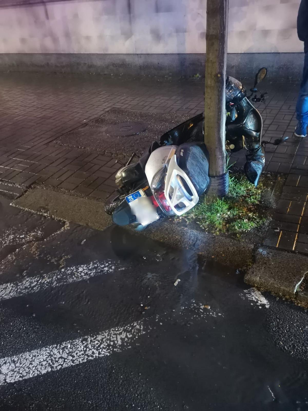 Accident rutier, marți seara, lângă Teatrul Național din Cluj-Napoca