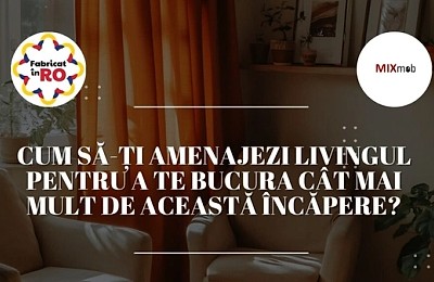 Cum să-ți amenajezi livingul pentru a te bucura cât mai mult de această încăpere?