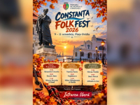 Muzica poeziei se întoarce acasă. Constanța Folk Fest 2026 aduce trei zile de concerte gratuite în Piața Ovidiu