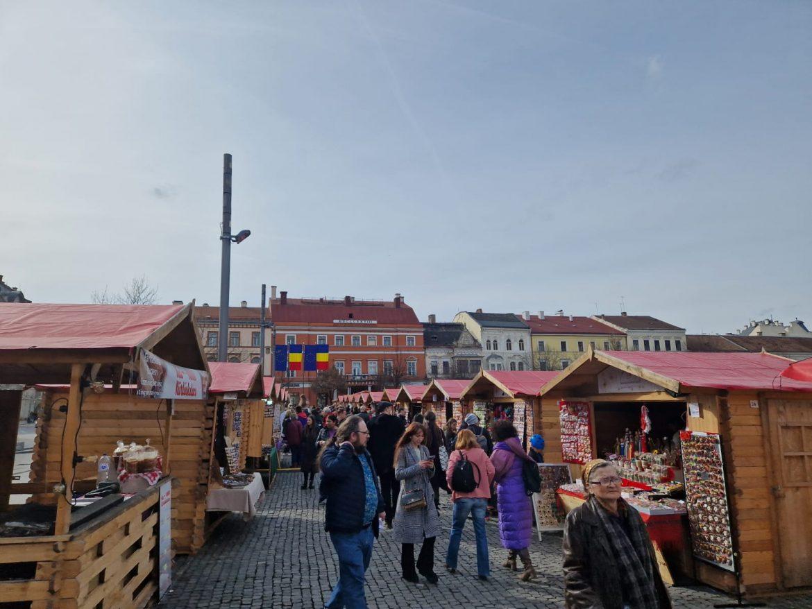 În weekend care tocmai a trecut s-au deschis trei târguri de Mărțișor în Cluj-Napoca