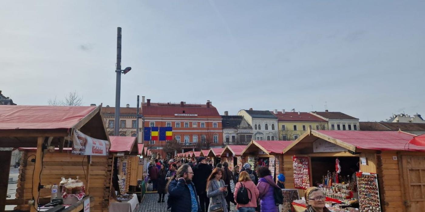 În weekend care tocmai a trecut s-au deschis trei târguri de Mărțișor în Cluj-Napoca