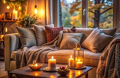 Cum să îți aranjezi casa de toamnă: idei pentru living, accesorii și atmosferă cozy