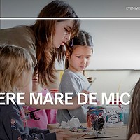 Școala de Vară „MARe de mic”. O lună de activități creative pentru copii la Muzeul de Artă Recentă