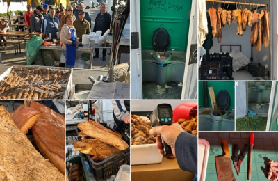 Alertă alimentară în Târgul Obor Mangalia: Produse de lux la preț de „gospodărie”, vândute printre cuie ruginite și praf
