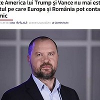 Tăpălagă, reacție spasmodică la discursul lui Vance: America este inamicul României. După câteva ore, a schimbat titlul:)