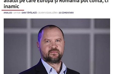Tăpălagă, reacție spasmodică la discursul lui Vance: America este inamicul României. După câteva ore, a schimbat titlul:)
