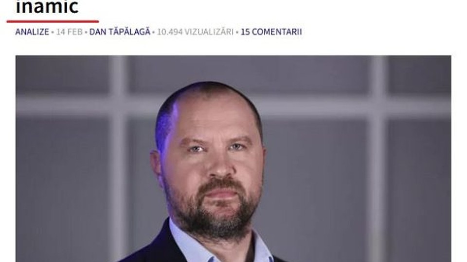 Tăpălagă, reacție spasmodică la discursul lui Vance: America este inamicul României. După câteva ore, a schimbat titlul:)