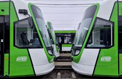 Noul tramvai Imperio, cel cu nr. 20 a ajuns în Capitală. Acesta va circula pe linia 41