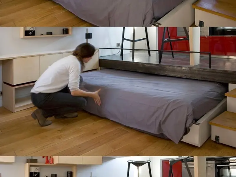 Un microapartament foarte functional