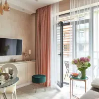 Un apartament cu bun gust amenajat in tonuri pastelate