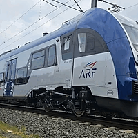 Primul tren electric regional PESA 655-5 (RE-R103) a ajuns în România