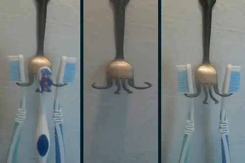 15 modele creative de suporturi pentru periutele de dinti