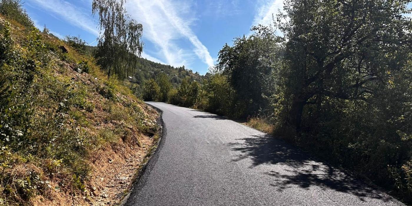 Consiliul Județean Cluj a demarat lucrările asfaltare a drumului județean DJ107N Plopi-Gura Râșca