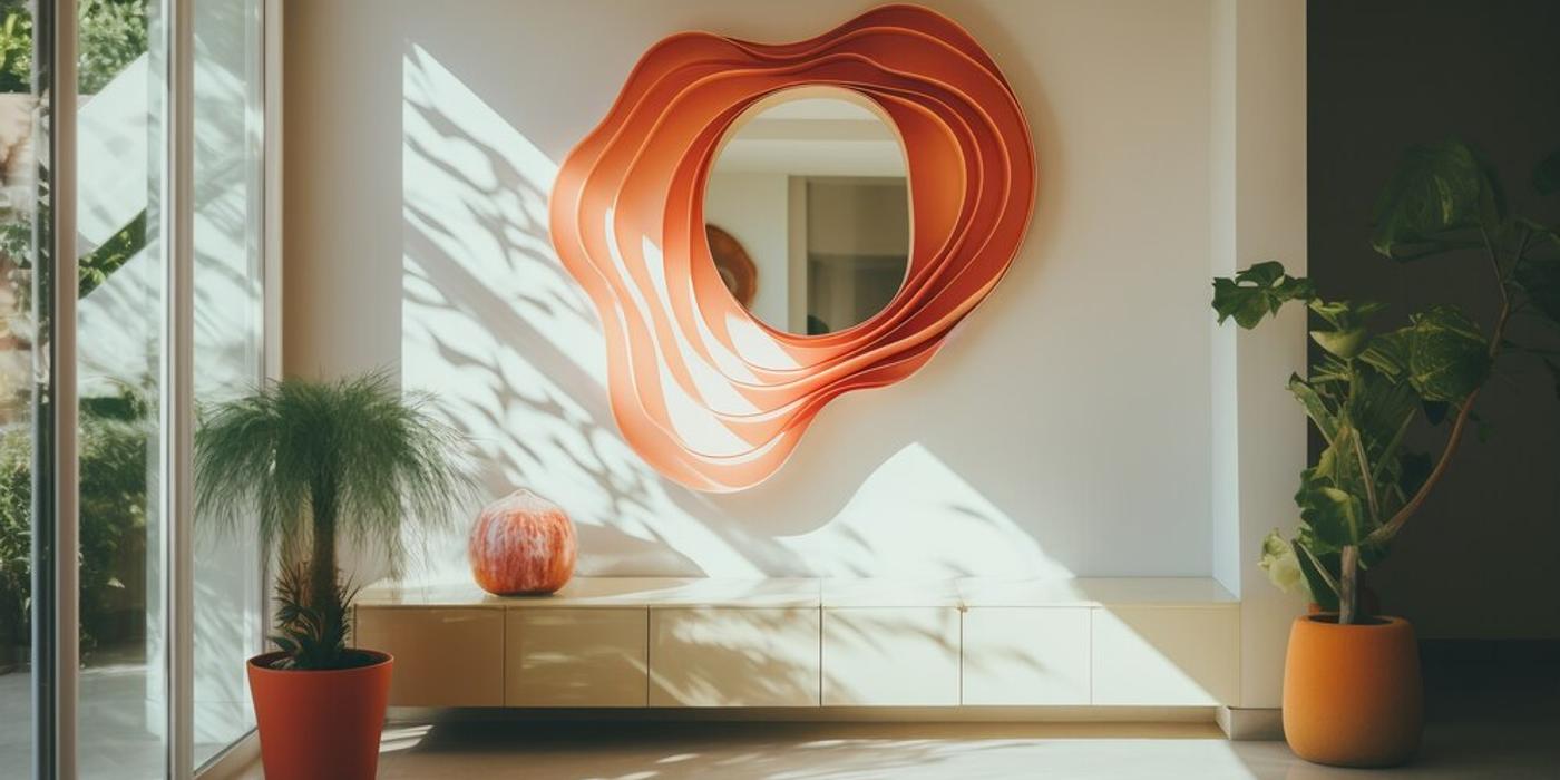 Îmbinarea formelor fluide cu cele paralelipipedice în designul de interior actual