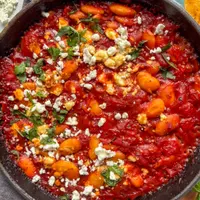 Gigantes plaki (fasole uriașă grecească la cuptor)