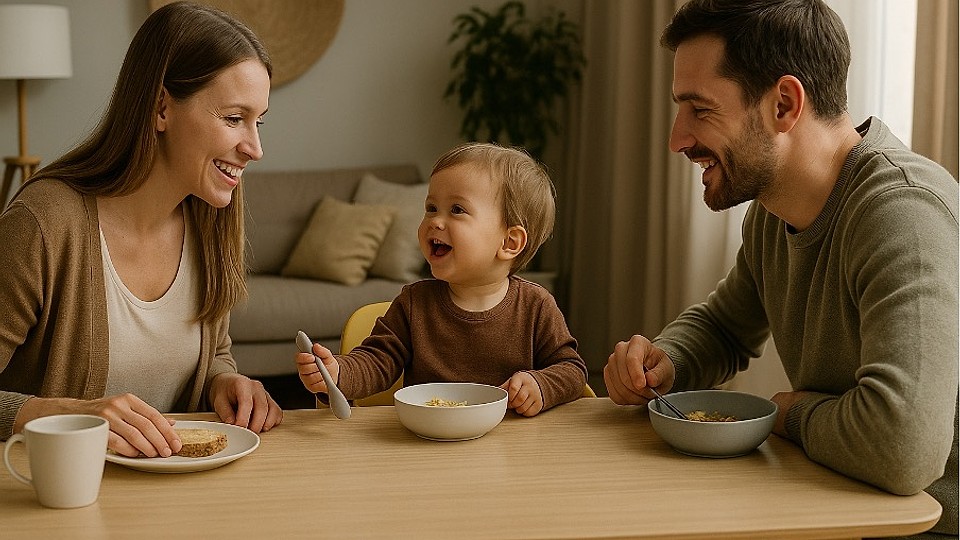 Cum transformi masa în familie într-un moment de conexiune pentru micuţul tău