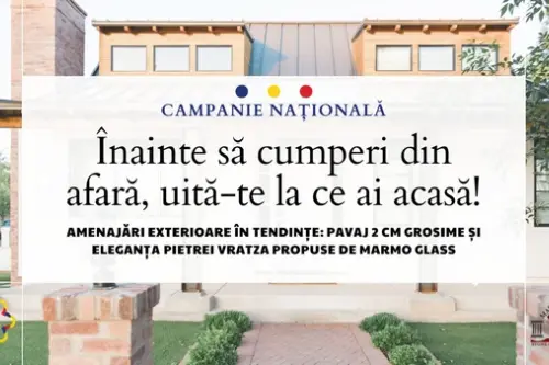 Amenajări exterioare în tendințe: Pavaj 2 cm grosime și eleganța pietrei Vratza propuse de Marmo Glass