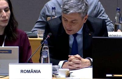 Virgil Popescu, la reuniunea Consiliului Energie de la Bruxelles, unde s-a discutat despre reforma pieţei de energie electrică, pregătirea pentru iarna 2023-2024 şi adoptarea unor acte legislative / Ministrul anunţă că România a făcut economii la gaz peste media europeană