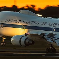 „Avionul Apocalipsei” de 300.000.000$, adus la Washington. Trump, pregătit să îl îndrepte spre Iran