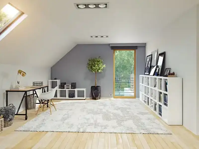 Cum alegeți culoarea pereților mansardei