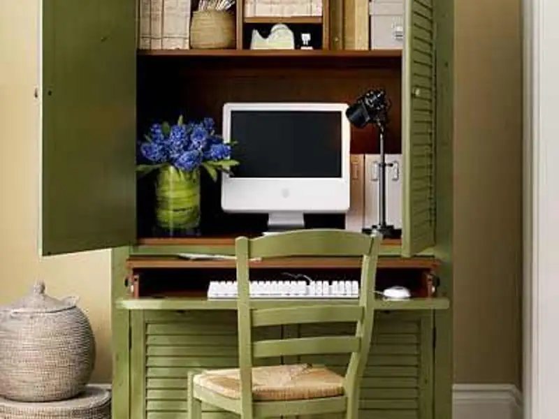 11 idei pentru amenajarea unui birou in spatii mici