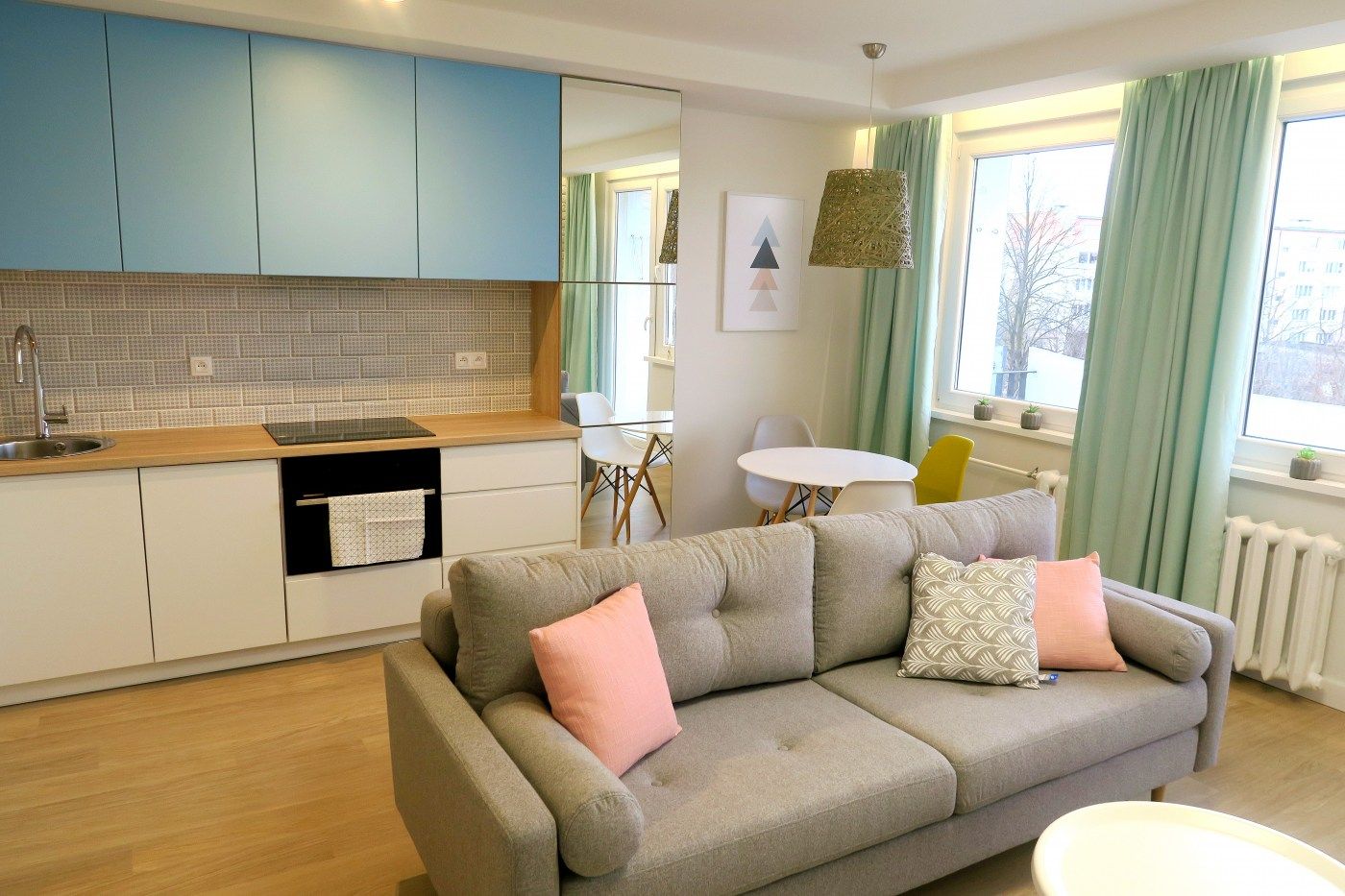 Inainte si dupa  cum sa reamenajezi un spatiu de 33 mp