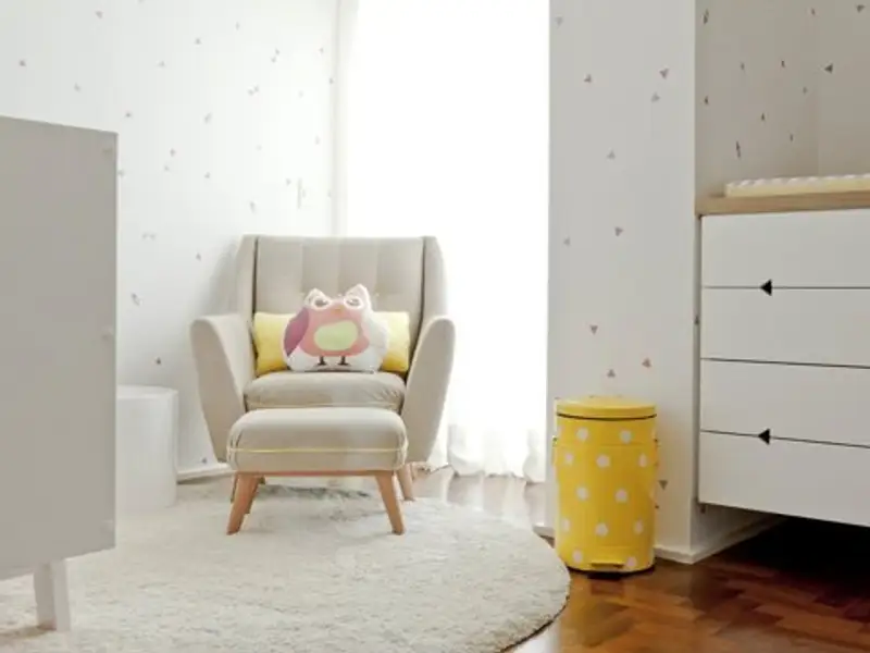 Model de amenajare pentru o camera de bebelus