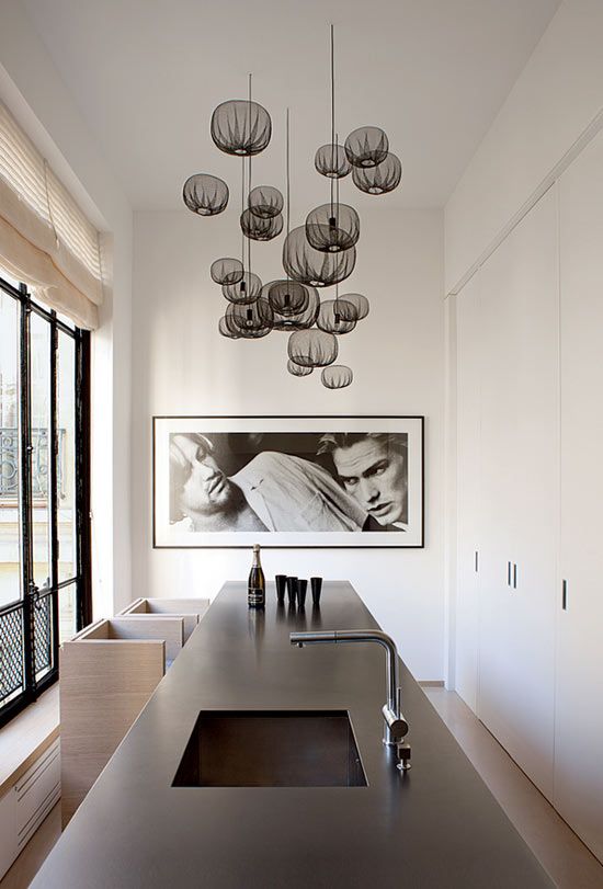 15 modele chic de lampi de bucatarie