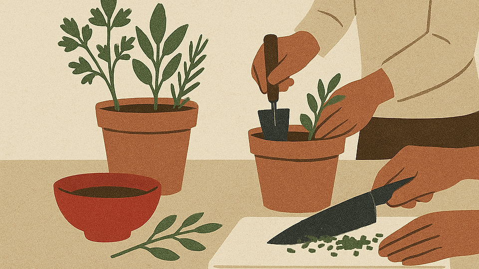 Plante aromatice în bucătărie: cum să le cultivi și să le folosești