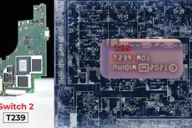 Consola Nintendo Switch 2 va fi propulsată de un procesor NVIDIA T239.